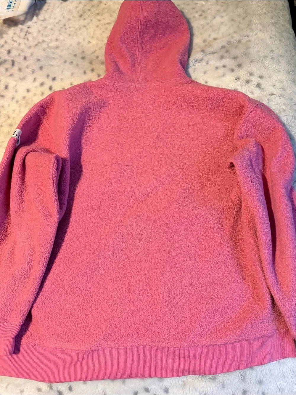 GAP Hot Pink Hooded Pullover with White Logo